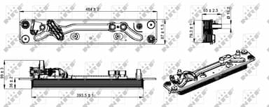 Eļļas radiators, Automātiskā pārnesumkārba NRF 31285 2