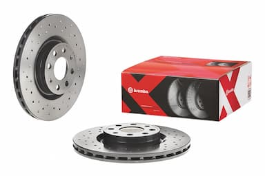 Bremžu diski BREMBO 09.4939.3X 2