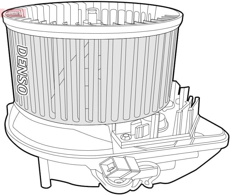 Salona ventilators DENSO DEA07015 1