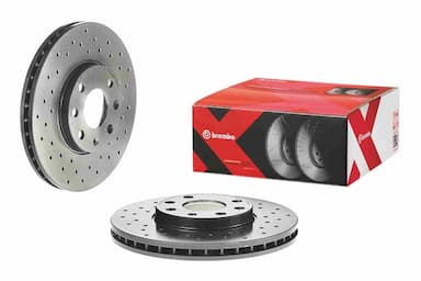 Bremžu diski BREMBO 09.7628.1X 2