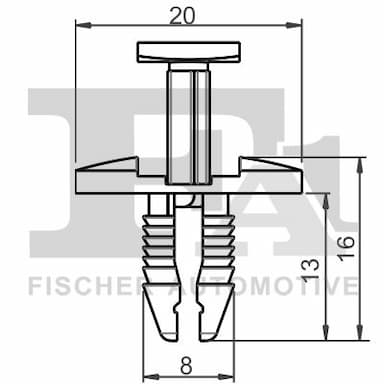 Moldings/aizsarguzlika FA1 21-20009.10 2