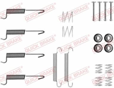 Piederumu komplekts, Stāvbremzes mehānisma bremžu loks QUICK BRAKE 105-0047 1