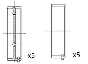 Kloķvārpstas gultnis FAI AutoParts BM1006-STD 1