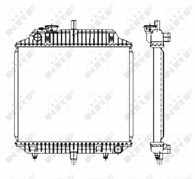 Radiators, Motora dzesēšanas sistēma NRF 504271 4