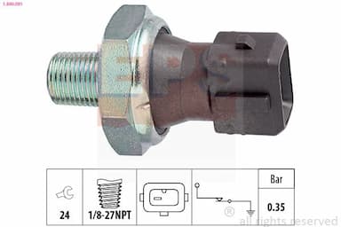 Eļļas spiediena devējs EPS 1.800.091 1
