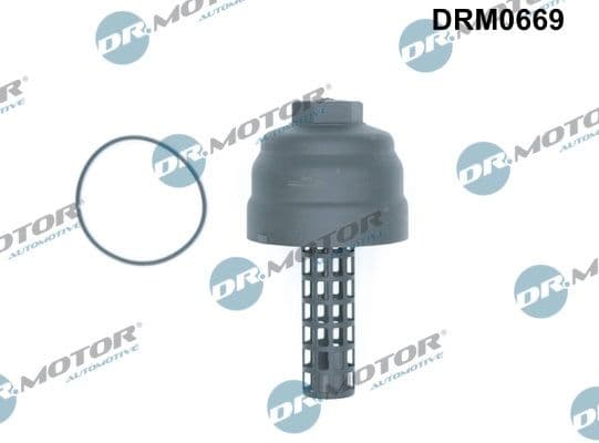 Vāks, Eļļas filtra korpuss Dr.Motor Automotive DRM0669 1