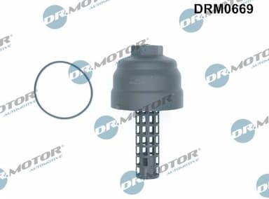 Vāks, Eļļas filtra korpuss Dr.Motor Automotive DRM0669 1