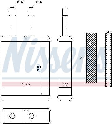 Siltummainis, Salona apsilde NISSENS 71957 6