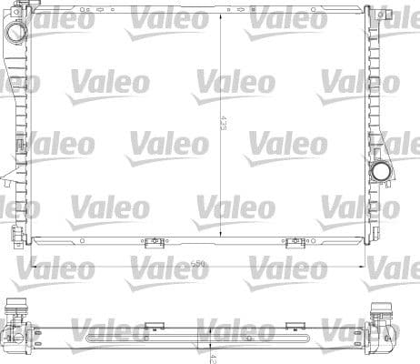 Radiators, Motora dzesēšanas sistēma VALEO 734277 1