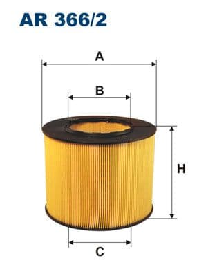 Gaisa filtrs FILTRON AR 366/2 1