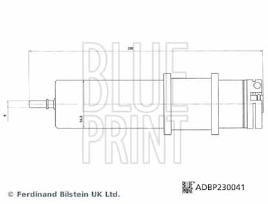 Degvielas filtrs BLUE PRINT ADBP230041 3