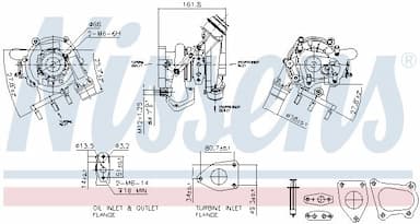 Kompresors, Turbopūte NISSENS 93233 1