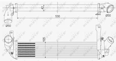 Starpdzesētājs NRF 30353 3