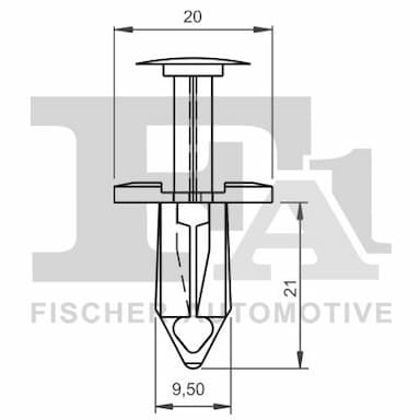 Moldings/aizsarguzlika FA1 11-20020.10 2