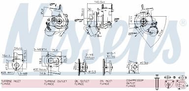 Kompresors, Turbopūte NISSENS 93030 6