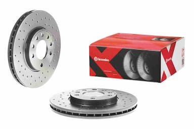 Bremžu diski BREMBO 09.7629.1X 2