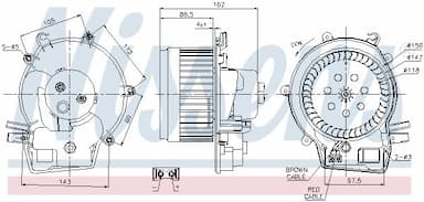 Salona ventilators NISSENS 87111 10