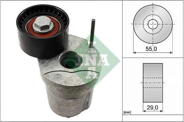 Siksnas spriegotājs, Ķīļsiksna INA 534 0320 10 1