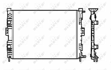 Radiators, Motora dzesēšanas sistēma NRF 58328 4