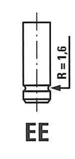 Izplūdes vārsts FRECCIA R6120/RNT 1