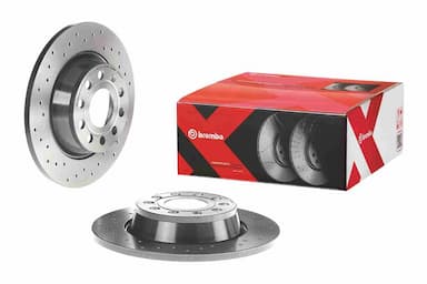 Bremžu diski BREMBO 08.A202.1X 2