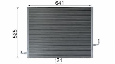 Radiators, Motora dzesēšanas sistēma MAHLE CR 2606 000P 11