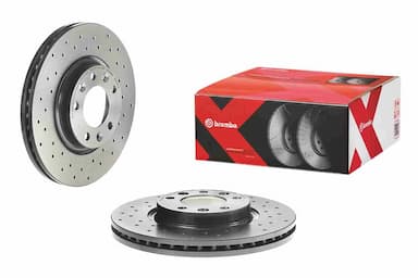 Bremžu diski BREMBO 09.8303.1X 2