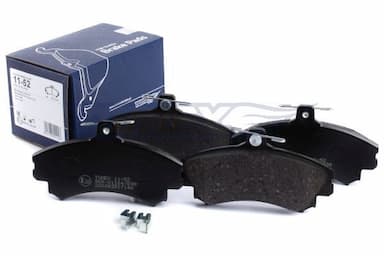 Bremžu uzliku kompl., Disku bremzes TOMEX Brakes TX 11-52 2