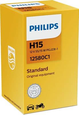 Kvēlspuldze PHILIPS 12580C1 1