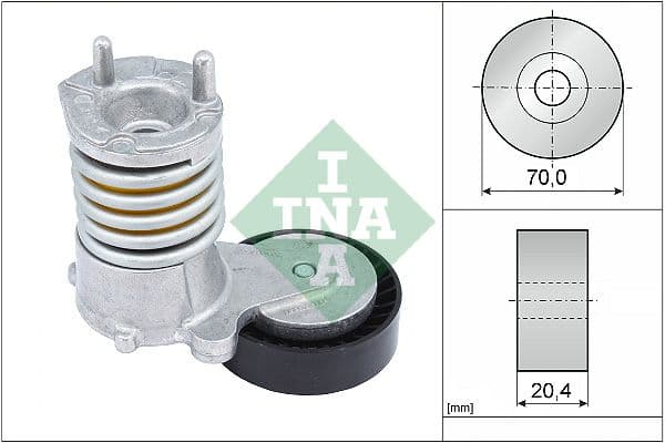 Siksnas spriegotājs, Ķīļsiksna INA 534 0274 10 1