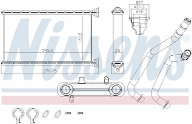 Siltummainis, Salona apsilde NISSENS 707190 7