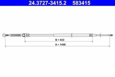 Trose, Stāvbremžu sistēma ATE 24.3727-3415.2 1