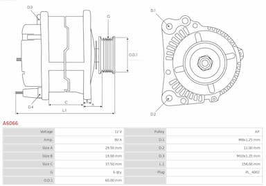 Ģenerators AS-PL A6066 5