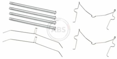 Piederumu komplekts, Disku bremžu uzlikas A.B.S. 1885Q 1
