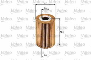 Eļļas filtrs VALEO 586532 1