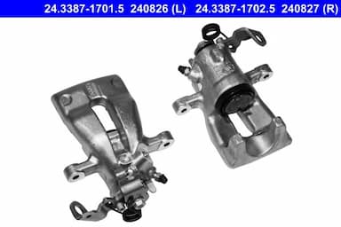 Bremžu suports ATE 24.3387-1702.5 1