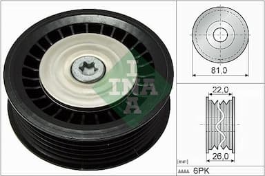 Parazīt-/Vadrullītis, Ķīļrievu siksna INA 532 0678 10 1