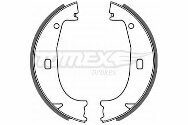 Bremžu loku komplekts TOMEX Brakes TX 21-23 1