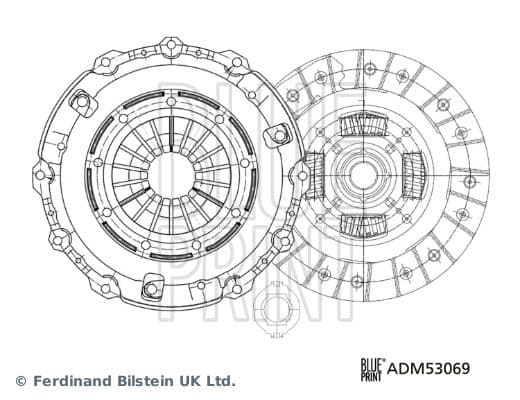 Sajūga komplekts BLUE PRINT ADM53069 1