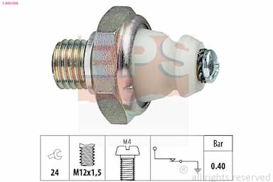 Eļļas spiediena devējs EPS 1.800.098 1
