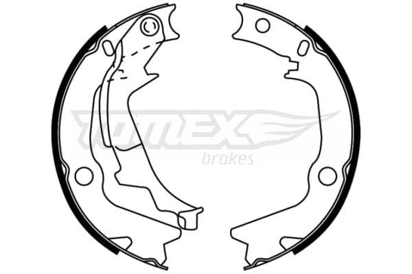 Bremžu loku komplekts TOMEX Brakes TX 22-53 1