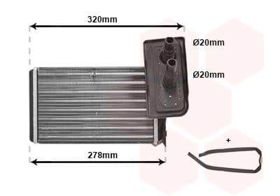 Siltummainis, Salona apsilde VAN WEZEL 43006099 1