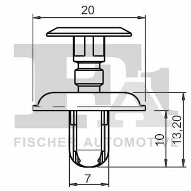 Moldings/aizsarguzlika FA1 33-30004.10 2