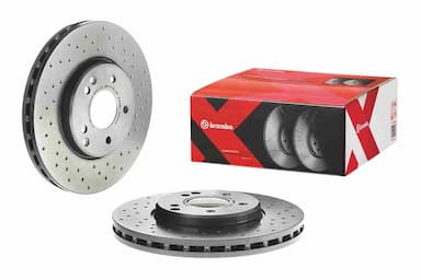 Bremžu diski BREMBO 09.8304.2X 2