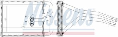 Siltummainis, Salona apsilde NISSENS 77642 6