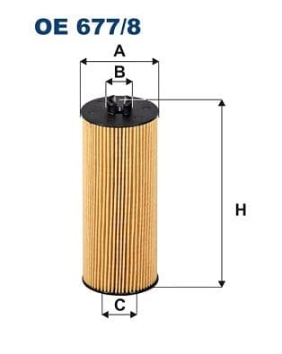 Eļļas filtrs FILTRON OE 677/8 1