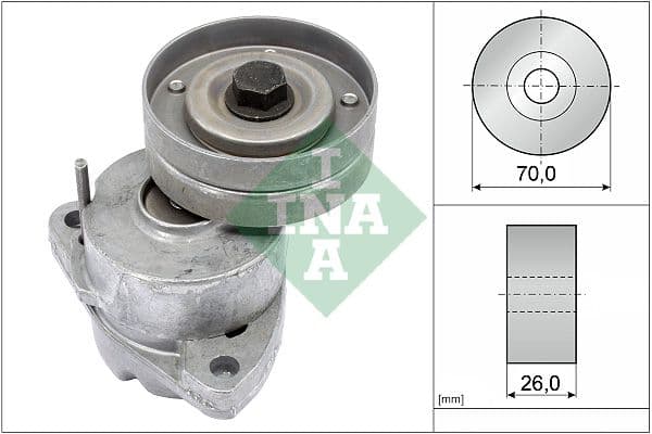 Siksnas spriegotājs, Ķīļsiksna INA 534 0118 20 1