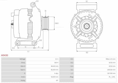 Ģenerators AS-PL A0430 5