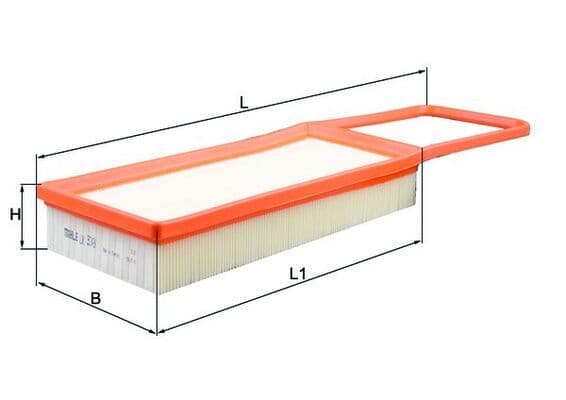 Gaisa filtrs KNECHT LX 3249 1