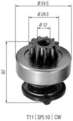 Zobrats, Starteris MAGNETI MARELLI 940113020217 1